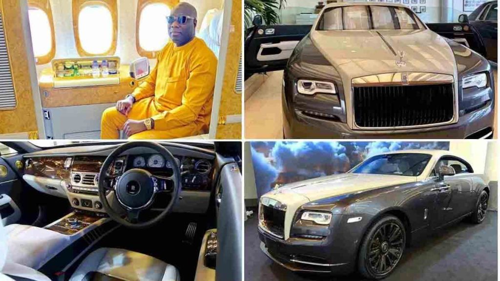 Mompha shows off his 2020 Rolls Royce Wraith Eagle VIII