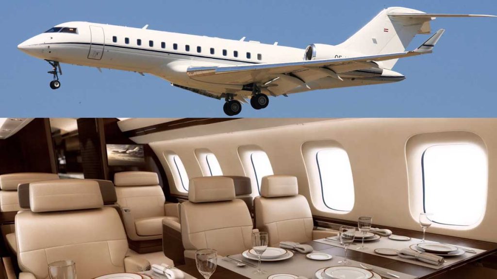 Private Bombardier Global 6000 Express Jet