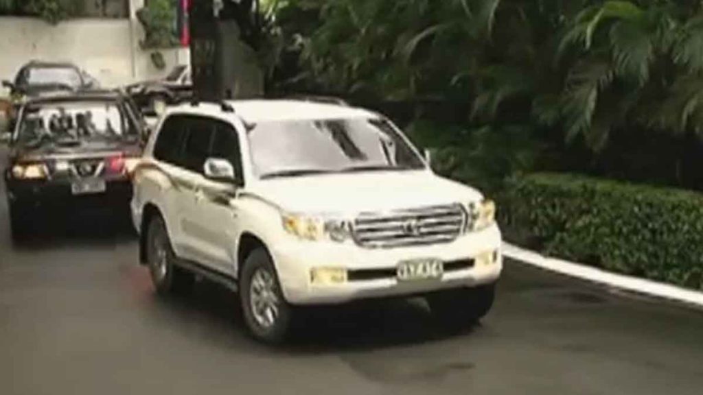 President Rodrigo Duterte of Philippines Official car