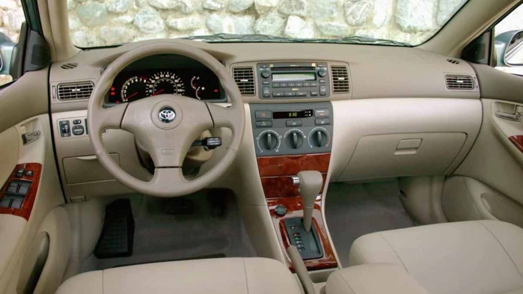 2007 Toyota Corolla Interior