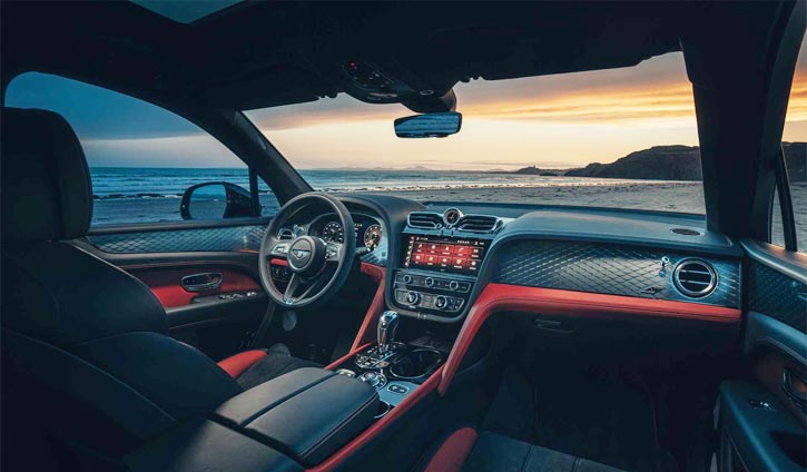 Bentley Bentayga S interior