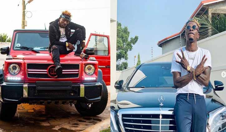 Shatta Wale Mercedes Benz S550 and G- Wagon