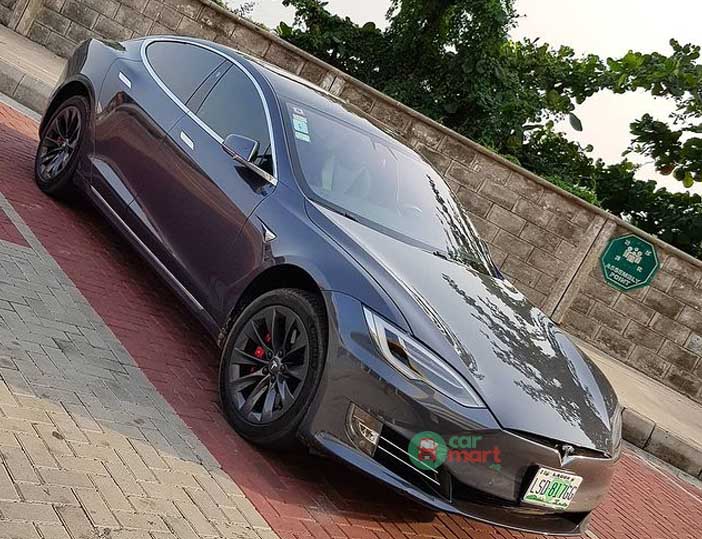 Tesla Model X in Lagos