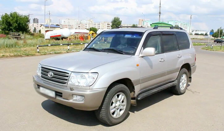  Cost of clearing 2003 Toyota Land Cruiser