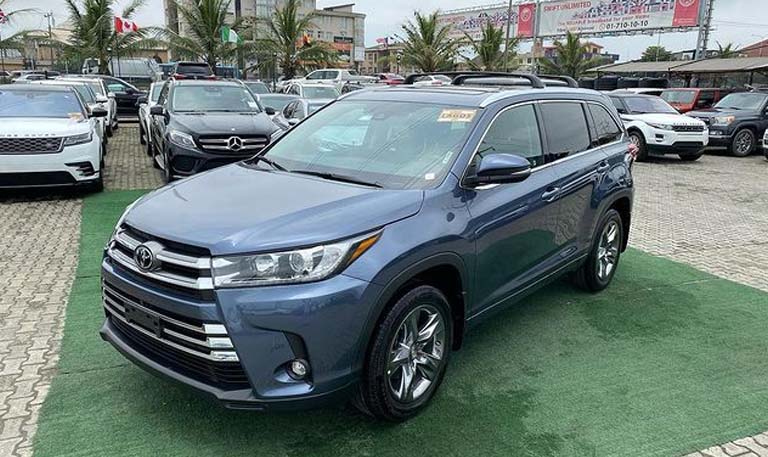 2019 Toyota Highlander Price, Spec, Reviews in Nigeria
