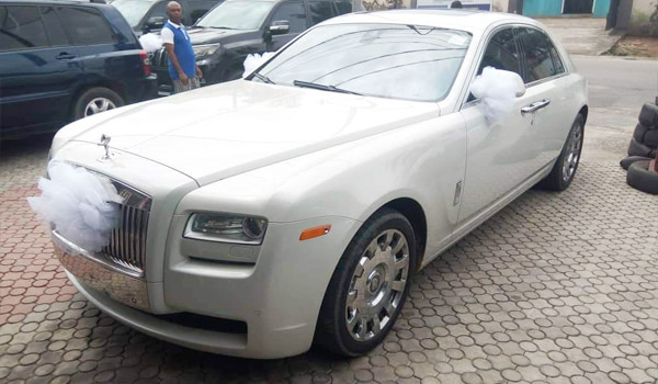 Rolls Royce Cullinan for wedding