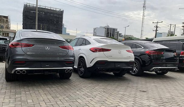 back of 2021 Mercedes Benz GLE53 AMG Coupe