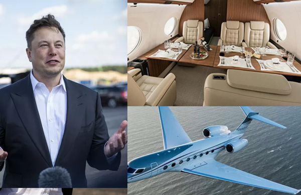 Inside Elon Musk’s 35 billion naira Gulfstream private jet – tracked by a college student’s Twitter bot
