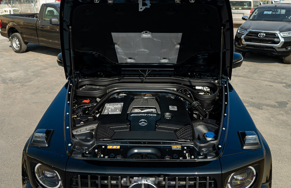 2022 Mercedes Benz G63 Engine