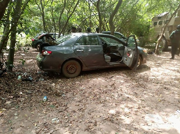  Stolen Cars JTF Recovered From IPOB/ESN Camp In Ihiala, Anambra
