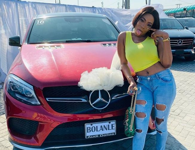 Zlatan Ibile Surprise Bolanle With New SUV Benz