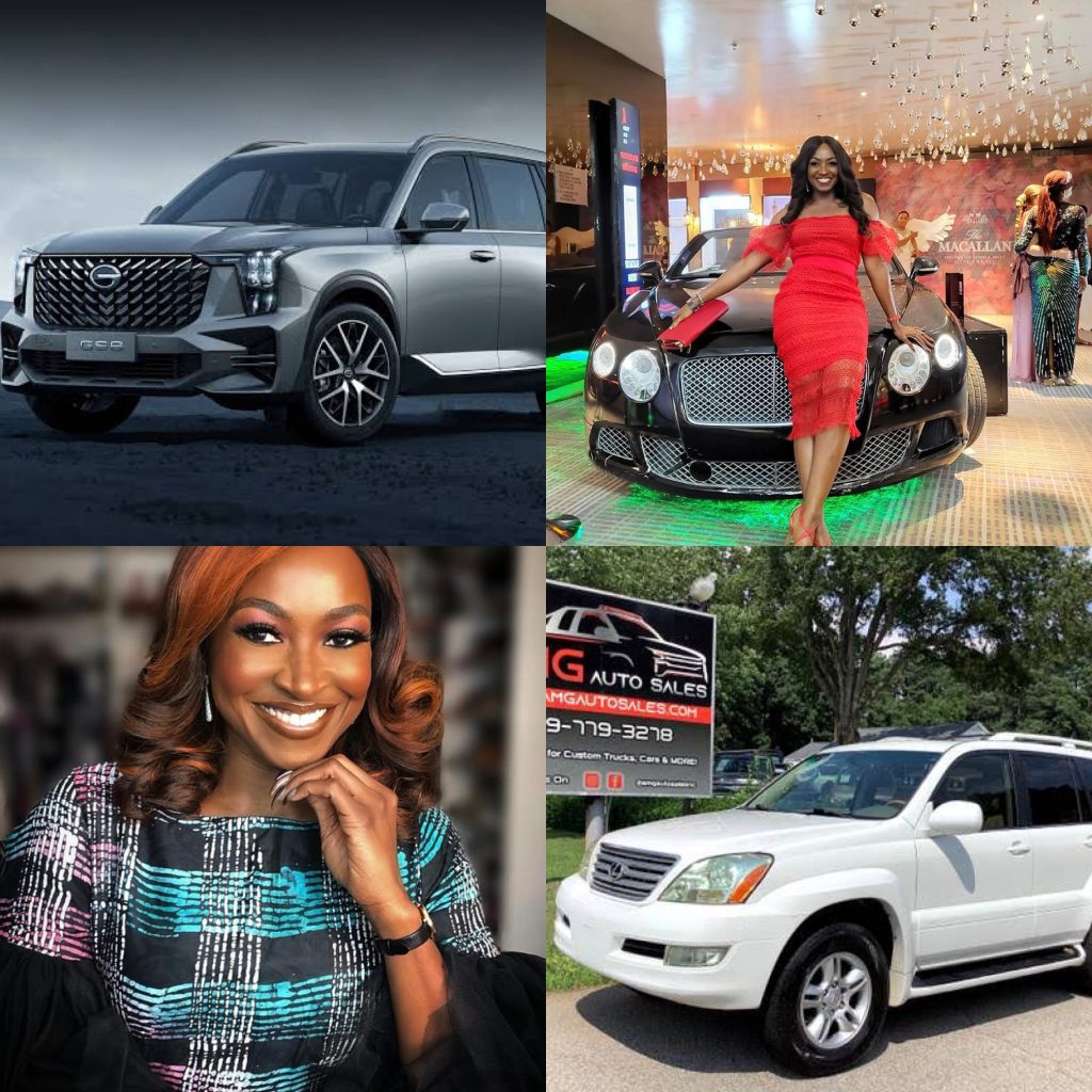 Kate Henshaw and some of her cars