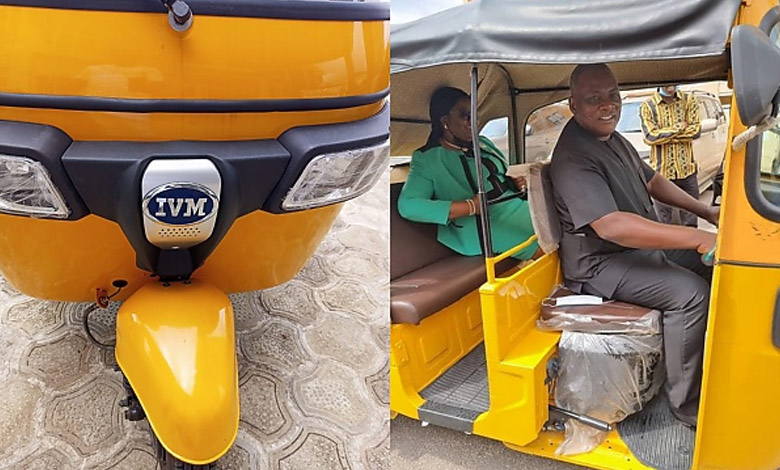 Nigerian Keke Napep - Innoson Introduces IVM-Branded Tricycles
