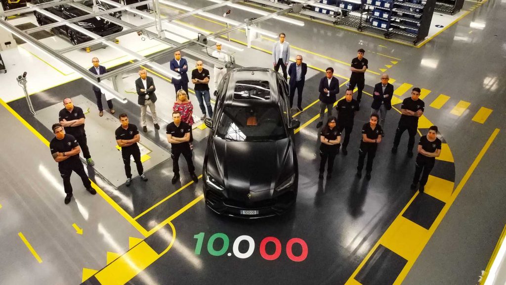 After selling the 10,000th Urus in 2020