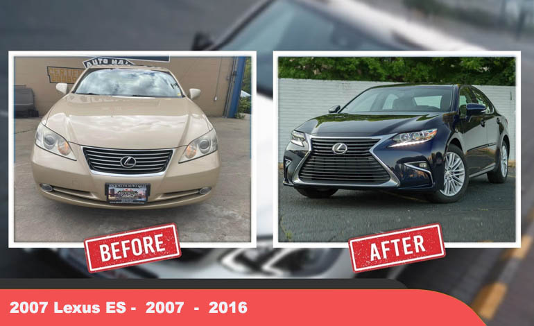 2007 Lexus ES -  2007  -  2016  