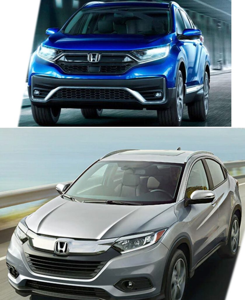 2022 Honda HR-V vs 2022 Honda CR-V