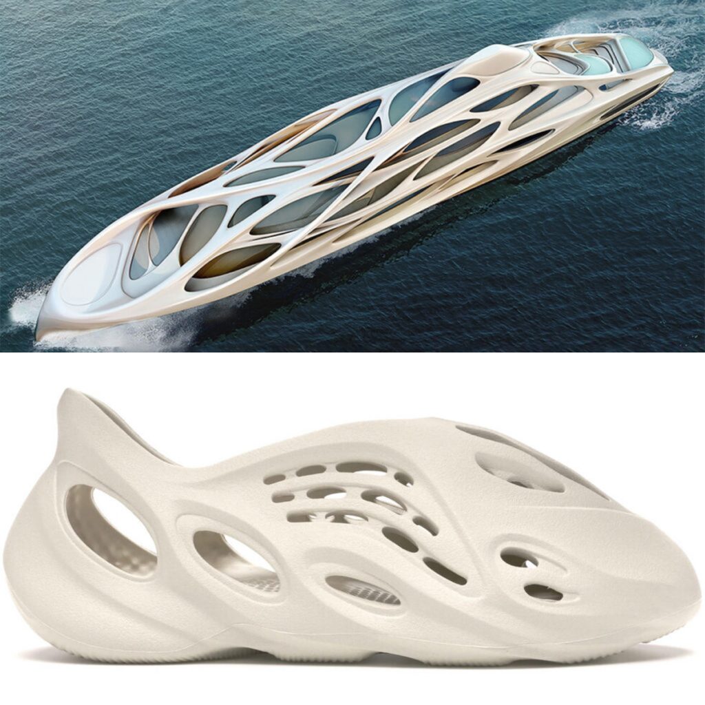 The Yeezy Foam Runner Shoe & Yacht
