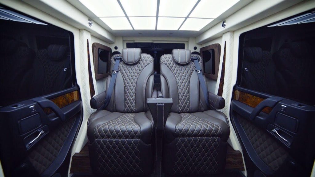 2020 Armored Limousine Mercedes Benz G63 interior