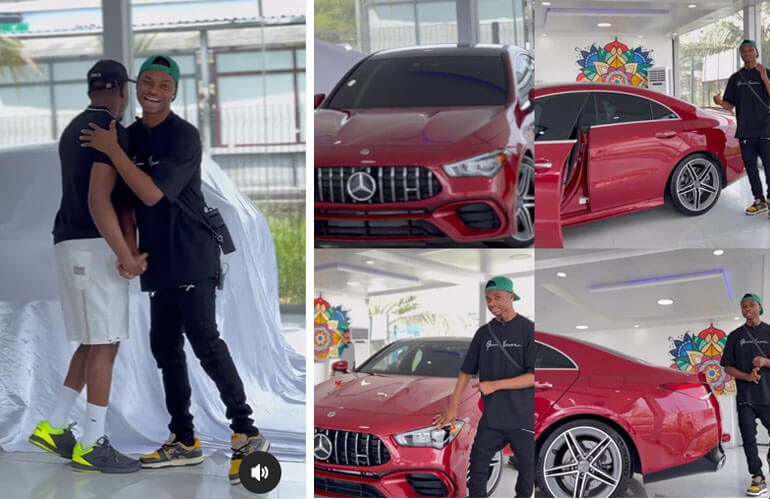 Damilare Ogundare, Habby Forex CEO, Purchases New 2021 Mercedes-Benz CLA45 Worth Millions without pricing