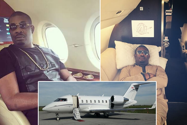 Does Don Jazzy Have A Private Jet