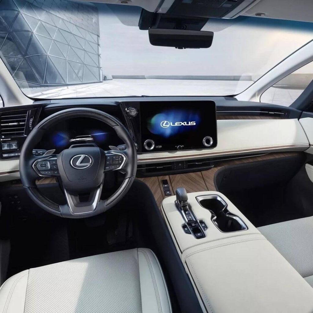 2024 Lexus LM minivan front interior