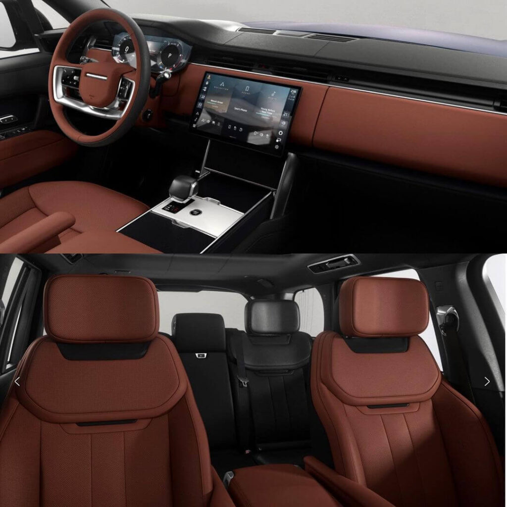 2024 Range Rover interior
