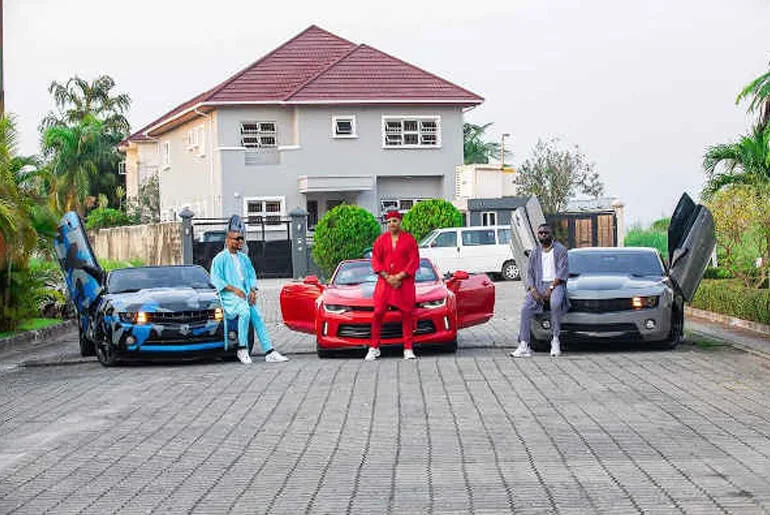 Yomi Casual, Alexx Ekubo, IK Ogbonna Flaunt Their Chevrolet Camaros