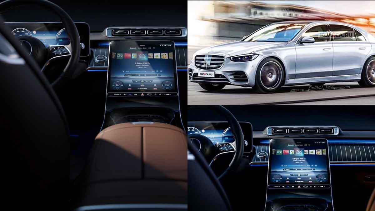 2021 Mercedes S-Class Officially Interior Previewed With New Ambient Lighting