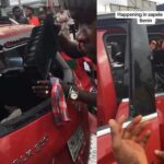 Angry Mob Take their Time to Destroy a guys Brand New GLK beyond repair after he was involved in an accident and hit A woman and her child