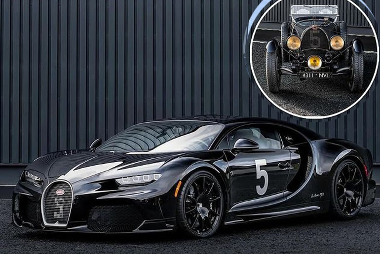 Bugatti Created A One-off Chiron Super Sport As Tribute To Vintage Le Mans Racer