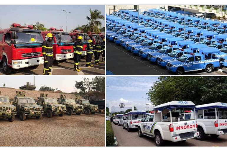 How The Nigerian Army, Police Force, FRSC, and Federal Fire Service All Use Innoson Vehicles