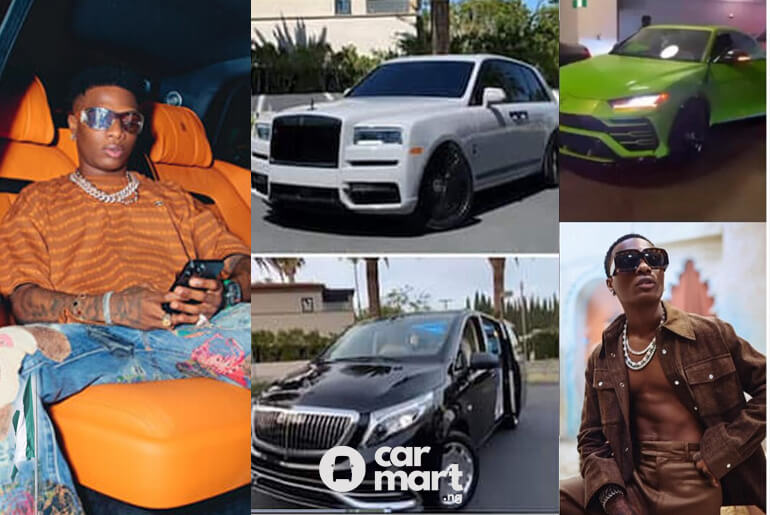 How Wizkid Splashed over ₦2.2 billion On Expensive Cars in Less than a Year