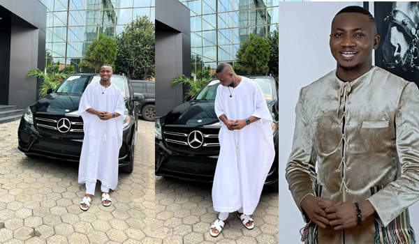 Influencer, Uncle Pamilerin shows off his new Mercedes Benz GLE 400