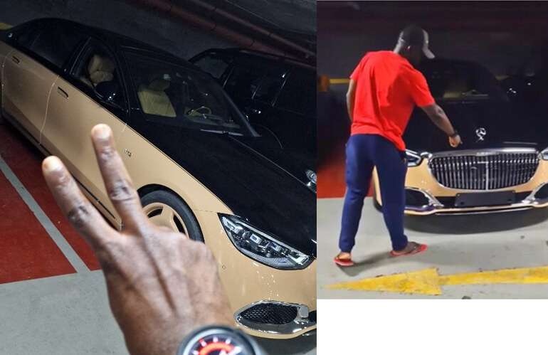Super Cars of Nigeria Shows Off Davido’s Car Garage, Claims He Has Joined The Singer As One of the Owners of the 1 of 50 Maybach