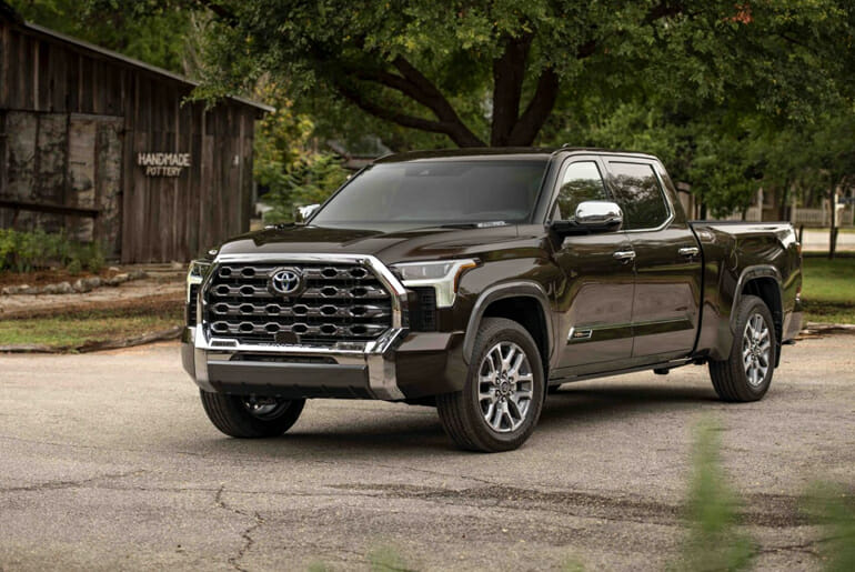 The 2023 Toyota Tundra Hybrid Capstone Sets The Tone For Truck Performance & Design