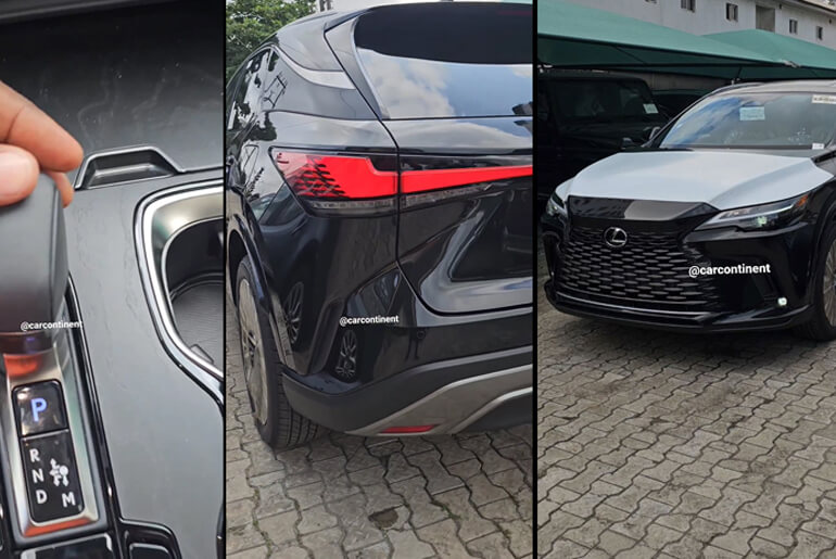 The 2023 Lexus Rx350 Finally Land in Lagos, set to sell for n96 million