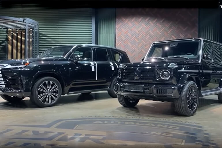 The 2023 Mercedes-Benz G63 Or the 2023 Lexus LX600