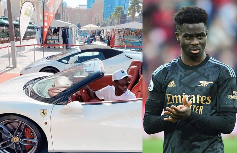 Top Expensive cars owned by Bukayo Saka, New Net worth