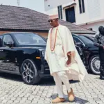Wizkid shows off his Expensive cars at his mom's funeral