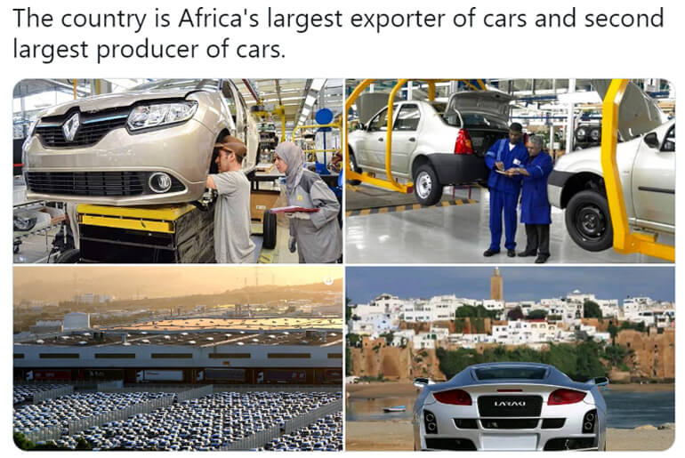 Reaction As Morocco exported 464,864 cars worth $11 billion in 2022, Largest Exporter Of Passenger Cars To Europe