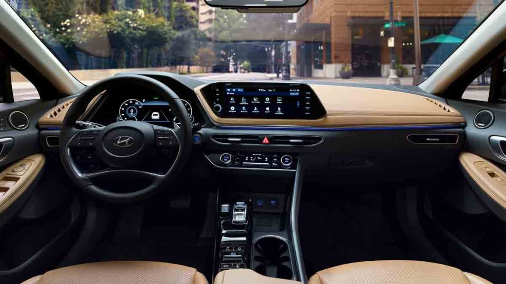2021 Hyundai Sonata interior