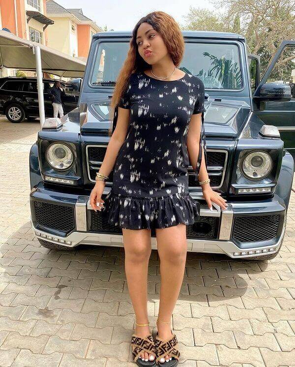 Regina Daniels Mercedes Benz G Wagon