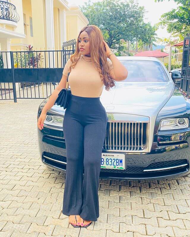 Regina Daniels rolls royce