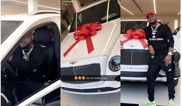 davido Bentley Bentayga