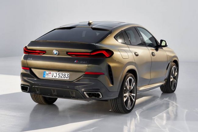 2020 BMW X6 SUV exterior 