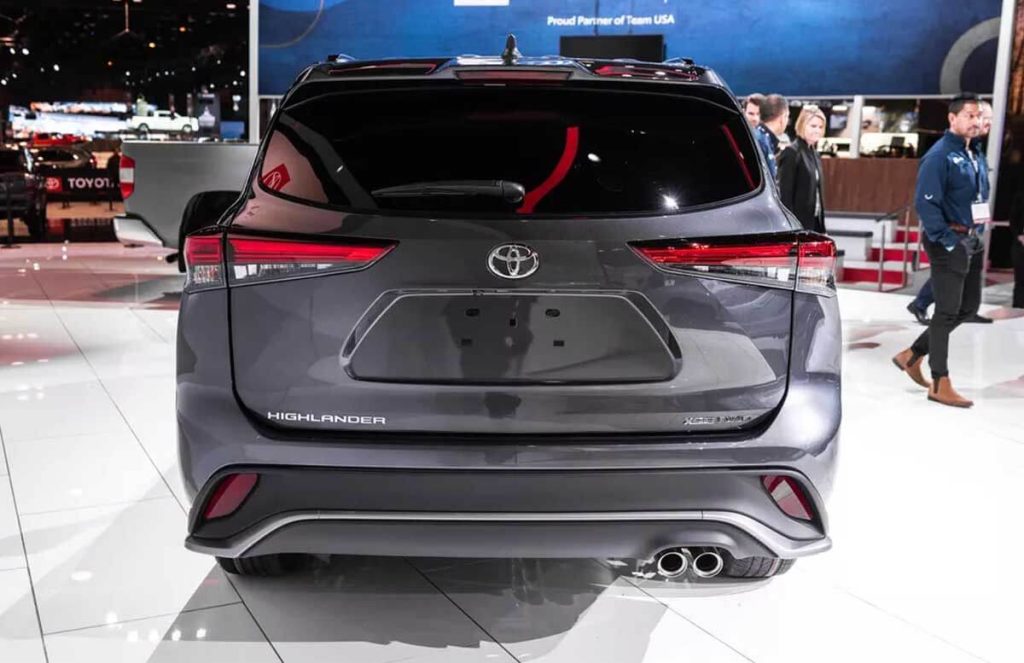 2021 Toyota Highlander backview