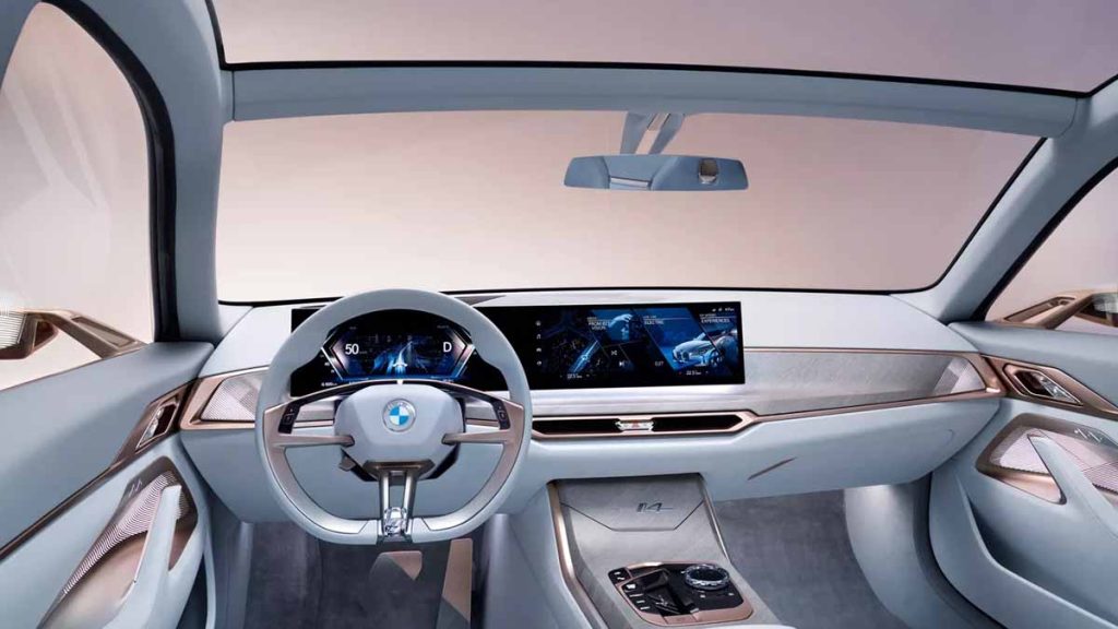 2021 bmw i4 interior