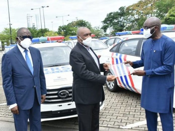 Dangote donates 35 security cars to Lagos