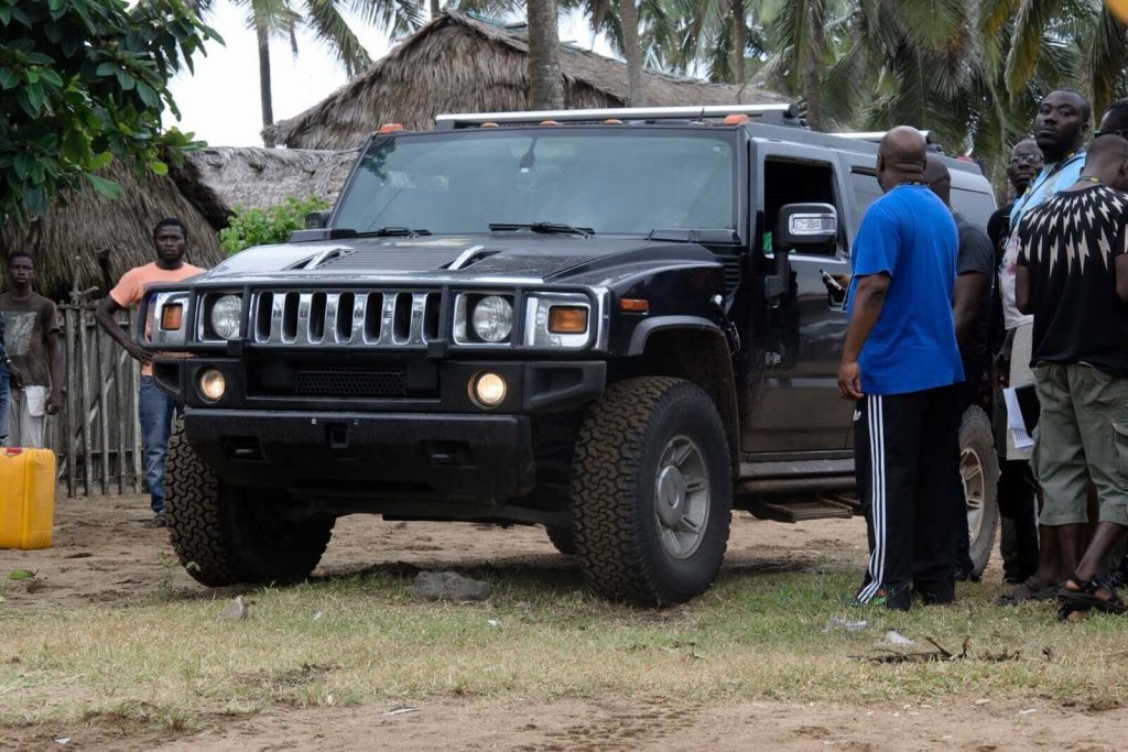 comedian Alibaba's Suv Hummer 1