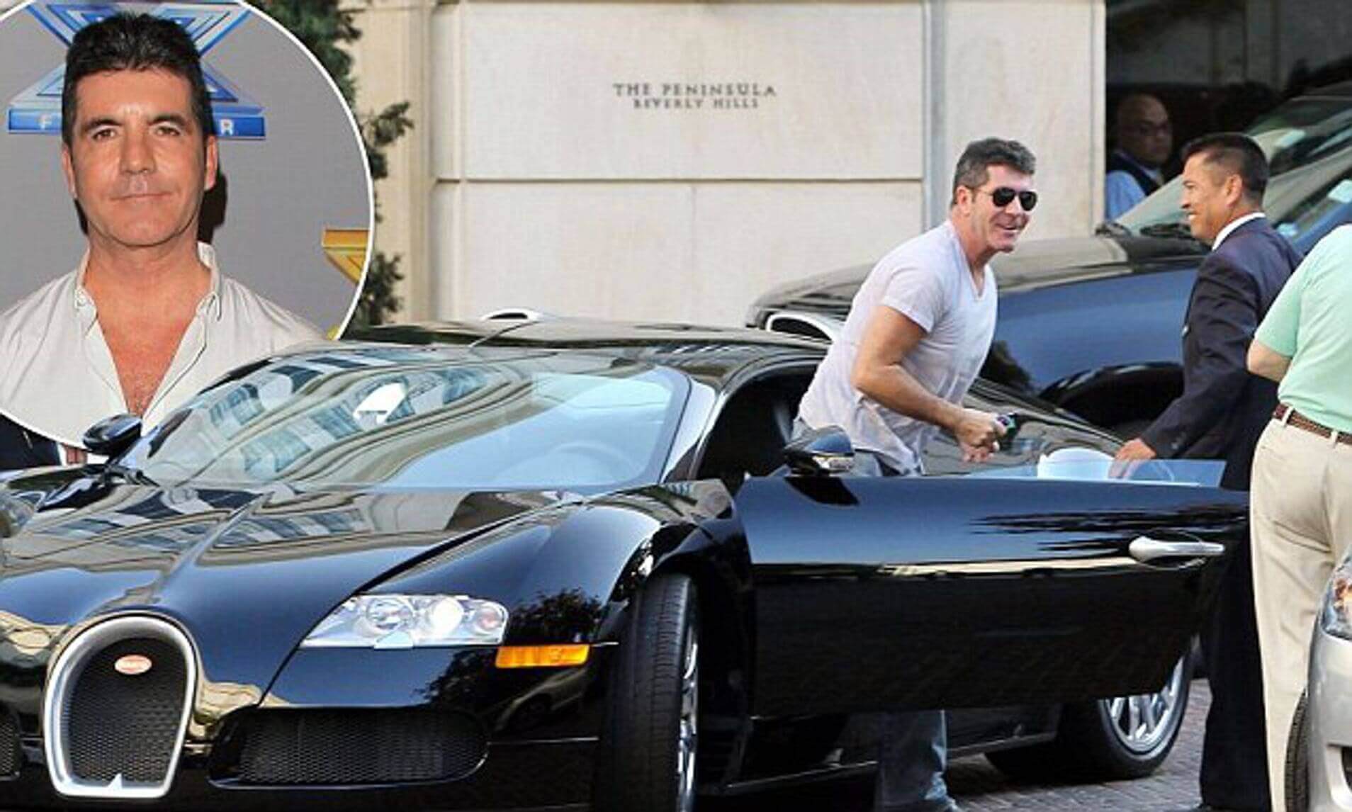 Simon Cowell - Bugatti Veyron